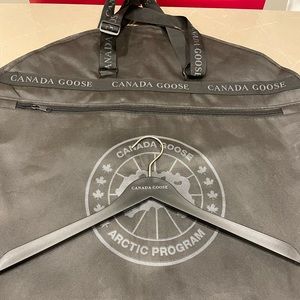 Canada goose hanger & garment dust bag